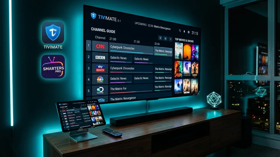 Live sports streaming showcase on IPTV Xtream